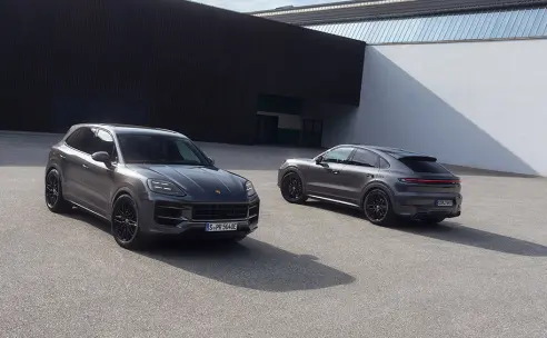 Porsche introduceert stijlvolle nieuwe Black Edition uitvoeringen voor de Taycan en Cayenne.